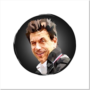 F1 Toto Wolff Posters and Art